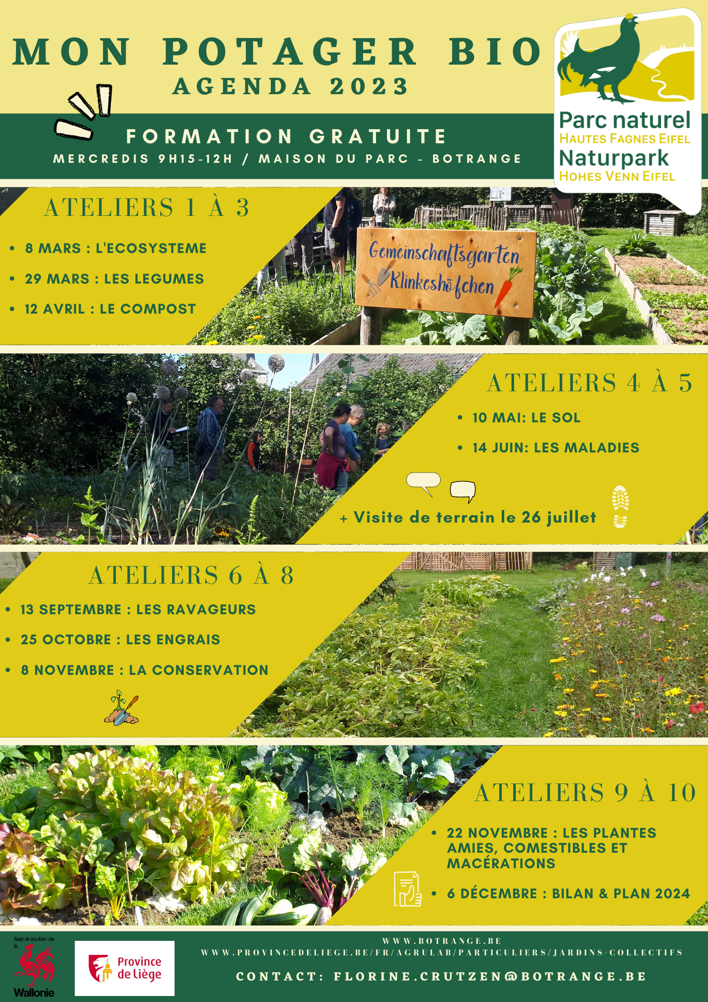 Cycle formation potager bio 2023