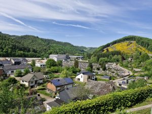 Vue du village de rahier