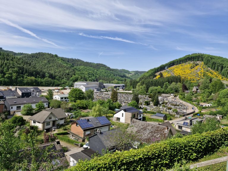 Vue du village de rahier