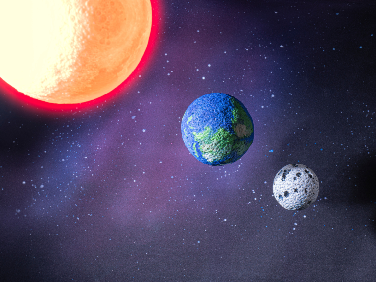 Modèle du système Soleil-terre-lune