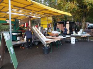 presse à pommes installée